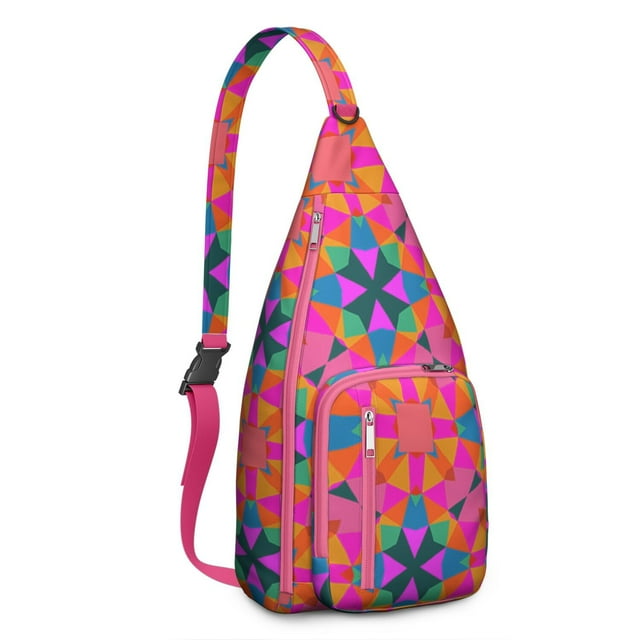 Abstract Expressionism Fanny Pack - Painterly Design Waist Bag (Museum-Quality Print, Water-Resistant)