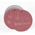 thumbnail image 2 of Inkdotpot Real Rose Gold Foil Cheers To Retirement Tags Favor Hang Paper Tags 100 Pieces, 2 of 6
