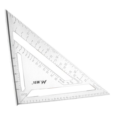 

Square Triangle Measuring Tool Square Rugged Metric 30cm For Roof Framing