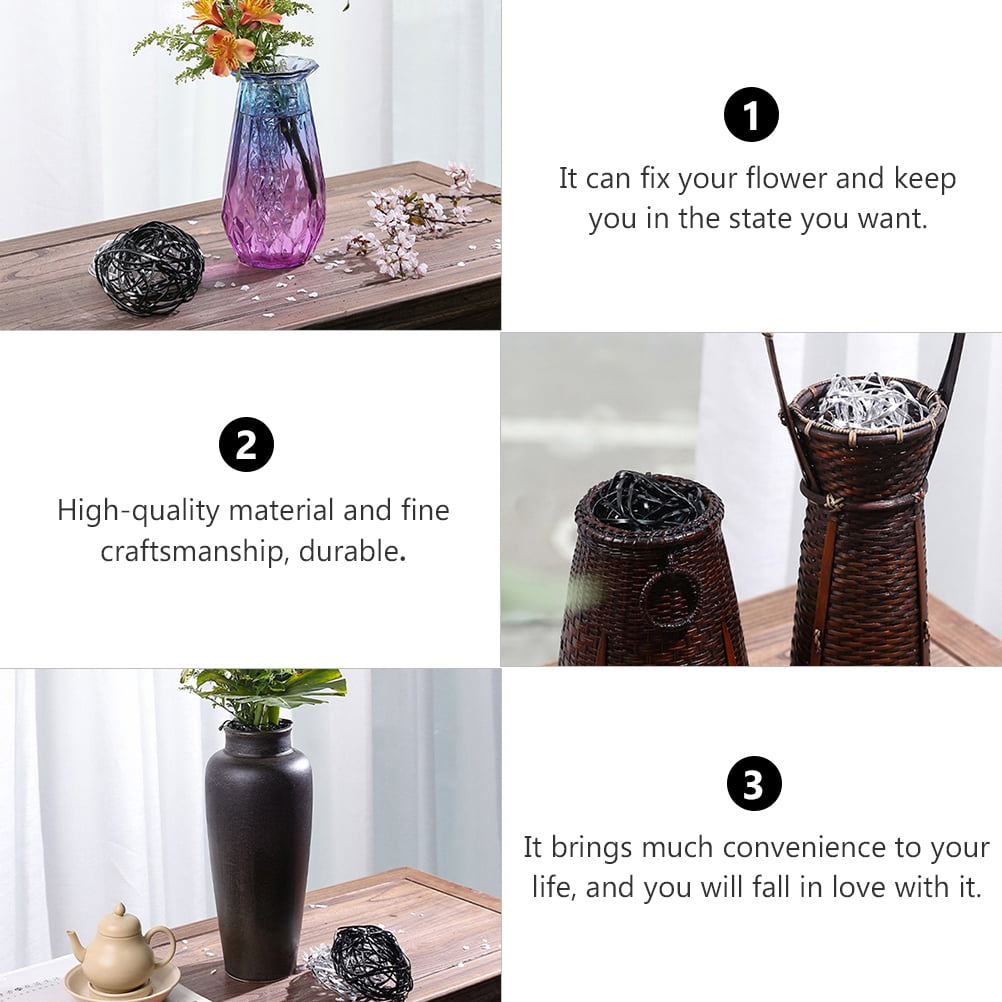 6 Pcs  Deformable Flower Holding Racks Flower Arranging Racks Wedding Party Accessories