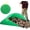 Green-Standard capacity, variant on UQM Leaf Collector, Portable Pop Up Leaf Bags, Foldable Leaf Pick Up Tools Patent Number D1005635, Reusable Yard Garden Bags for Leaves Lawn Trash