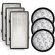 thumbnail image 1 of Juego de 3 filtros Zr903701, Kit de piel Rowenta Silence Force Cyclonic 4aaaa (ro76xx) Ro7681ea Ro7691ea Ro7690ea Ro7649ea Ro7647ea Ro7663ea Ro7676ea, 1 of 5