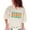Ivory, variant on Hawaii, America, USA or US State, Groovy Retro Wavy Text, Ivory Comfort Colors T-Shirt, Medium