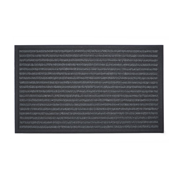 Scraper Eco Rib with rubber Inlay Grey Mat 18" x 30"