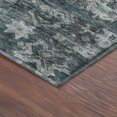 thumbnail image 3 of Addison Rugs Mayfield Premium Machine Washable Transitional Damask Teal Rectangle Rug, 3' x 5', 3 of 6