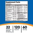 thumbnail image 2 of Nutricost Multivitamin for Men 120 Capsules - Male Vitamins and Minerals, 2 of 4