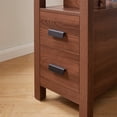 thumbnail image 6 of Side Table with Charging Station, Narrow End Table with USB Ports and Outlets and 2 Drawers,Small Wood Bedside Table for LivingRoom,Bedroom, 6 of 7