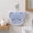 Blue, variant on Hovilon Cute Elephant Hand Towel - Super Absorbent Hanging Kitchen Washcloth, Thickened Gray Polyester Dish Drying Rag for Bathroom Sink, Decorative Animal Shaped Gift for Home