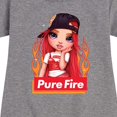 thumbnail image 3 of Rainbow High - Pure Fire - Toddler And Youth Girls Fleece Dress, 3 of 5