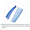 thumbnail image 4 of Uxcell Watermelon Nets 13.78 Inch Hanging Melon Hammocks Reusable Fruit Net Bag for Garden Blue 200 Pack, 4 of 6