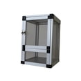 thumbnail image 2 of Reptile Cage Breeding Box Butterflies Spiders Transport Pet Reptiles Habitat Silver, 2 of 8