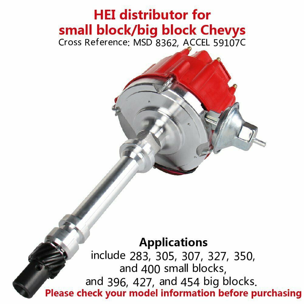 HEI Distributor 9000RPM 8362 for Chevy GMC GM 350 454 SBC