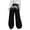 Black, variant on Women's LOS ANGELES Graphic Baggy Sweatpants Drawstring Waist Wide Leg Athletic Flowy Floor Length Track Pants Streetwear