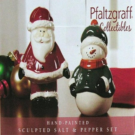 pfaltzgraff collectibles hand painted figural sculpted christmas salt pepper shaker set santa snowman snow magic - Christmas Salt And Pepper Shakers pfaltzgraff collectibles hand painted figural sculpted christmas salt pepper shaker set santa snowman snow magic - Christmas Salt And Pepper Shakers