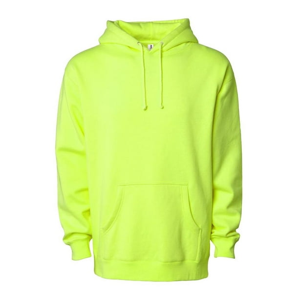 safety yellow hooded sweatshirts