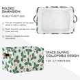 thumbnail image 2 of GZHJMY 1 Pack Cute Holly Berry Large Storage Basket,Collapsible Toy Storage Box Waterproof Laundry Basket with Handle for Home Closets, Offices, Bedroom, 2 of 7