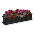 thumbnail image 1 of Pemberly Row 5ft Traditional Plastic Window Box in Black Finish, 1 of 9