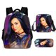 thumbnail image 1 of Mochila de moda de los descendientes 3 de la película Disney genuina, mochila escolar para niños con estuche para lápices, mochila de viaje para hombres y mujeres, mochila de regalo de Navidad Gao Jinjia LED, 1 of 2