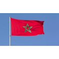 thumbnail image 3 of Bandera de Marruecos Boolavard 90 x 150 cm, impermeable, doble cara, 3 of 8