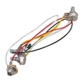 thumbnail image 2 of Conector de arnés de cableado precableado profesional Cable de alambre Arnés de cableado de guitarra Interruptor de palanca de 3 posiciones Baoblaze botón de bajo eléctrico, 2 of 7