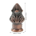 thumbnail image 3 of 6pcs Lamp Finial Desk Lamp Decoration Ceiling Light Lamp Shade Holder Harp, 3 of 8