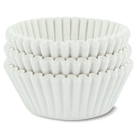 Great Value Cupcake Liners, White, 96 Ct