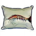 thumbnail image 2 of Betsy Drake HJ395 16 x 20 in. Betsys Shrimp Large Indoor & Outdoor Pillow, 2 of 4