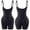 Black-02, variant on Women's Shapewear Bodysuit - Tummy Control Butt Lifting Open Bust Shaper Shorts Jumpsuit