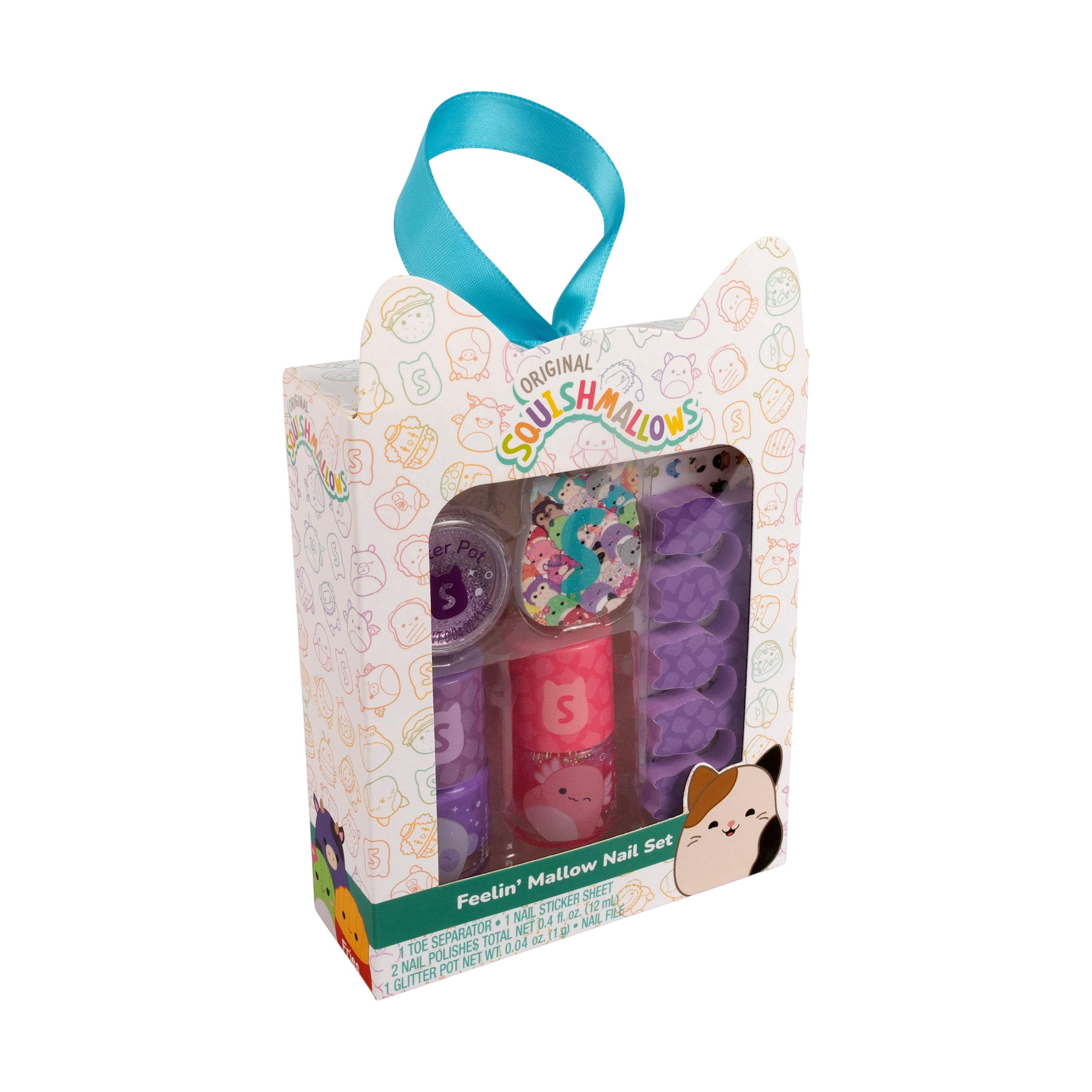 Squish Nail Set, 6 Piece Set