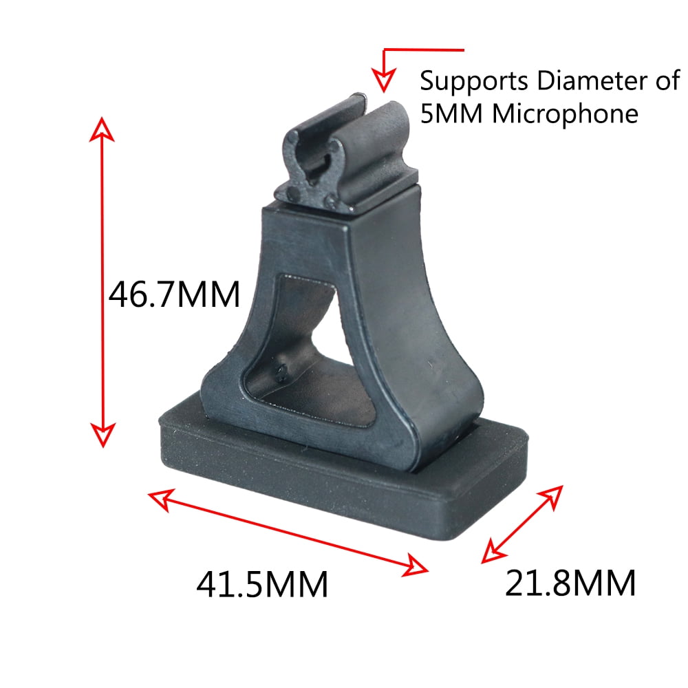 Instrument Condenser Microphone Mounting Clip For Piano With Magnetic Attraction Compatible For DPA4099 Beta98H Microphone Stand