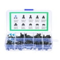 thumbnail image 1 of TFixol Kit d'Assortiment de Tact Tactile 180 Pcs Micro Instantané 6 x 6mm 4 Broches Micro Interrupteurs, 1 of 7