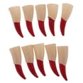 thumbnail image 4 of 10 Pcs Accessoires d'Halloween Faux Ongles de Doigt Rouge, 4 of 8