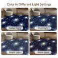 thumbnail image 7 of ODIKA 2'x3' Washable Throw Rug Stars Themed Planets Astronomy Educational Starry Galaxy for Hallway, Study Room, Non-Slip Low Profile, Flatwoven, 7 of 7