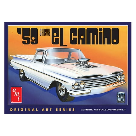 Chevy El Camino Tailgate - AMT 1058 1/25 1959 Chevy El Camino Original Art Series