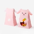 thumbnail image 4 of 12pcs Easter Bunny Paper Bags Rabbit Shape Candy Box Easter Party Favor Cute Bunny Paper Packaging Box Easter Party Decor Supplies, 4 of 7
