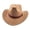 Beige, variant on Cowboy Hat,Cowboy Hat Men Women Wide Brim Western Boho Summer Beach Hat Lightweight Fedora Sun Hat for Vacation Beach Octoberfest