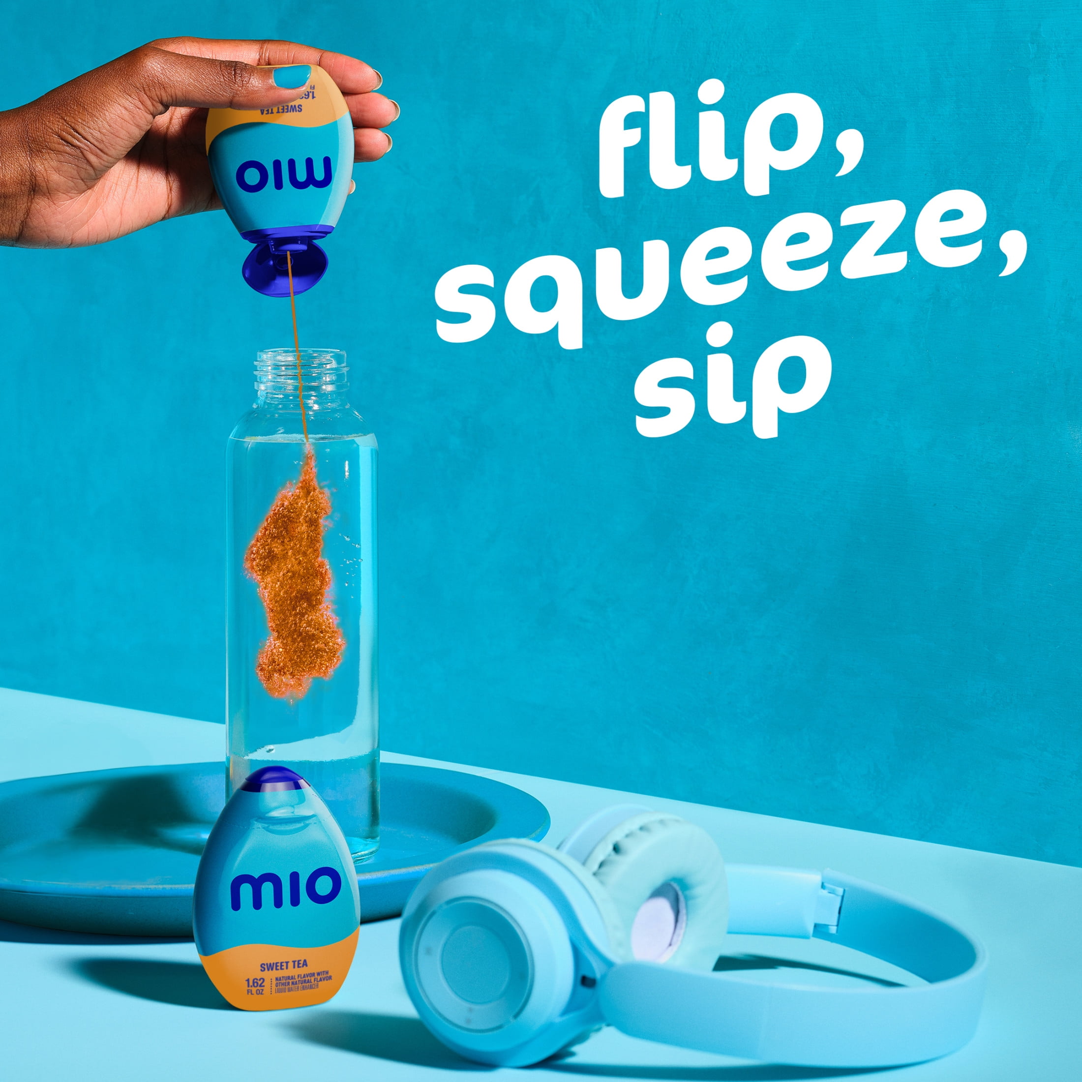 (4 pack) MiO Sweet Tea Sugar Free Water Enhancer, 1.62 fl oz Bottle
