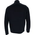 thumbnail image 2 of Ben Hogan Textured 1/4 Zip Mock Neck Peacoat Outerwear Men S, 2 of 5