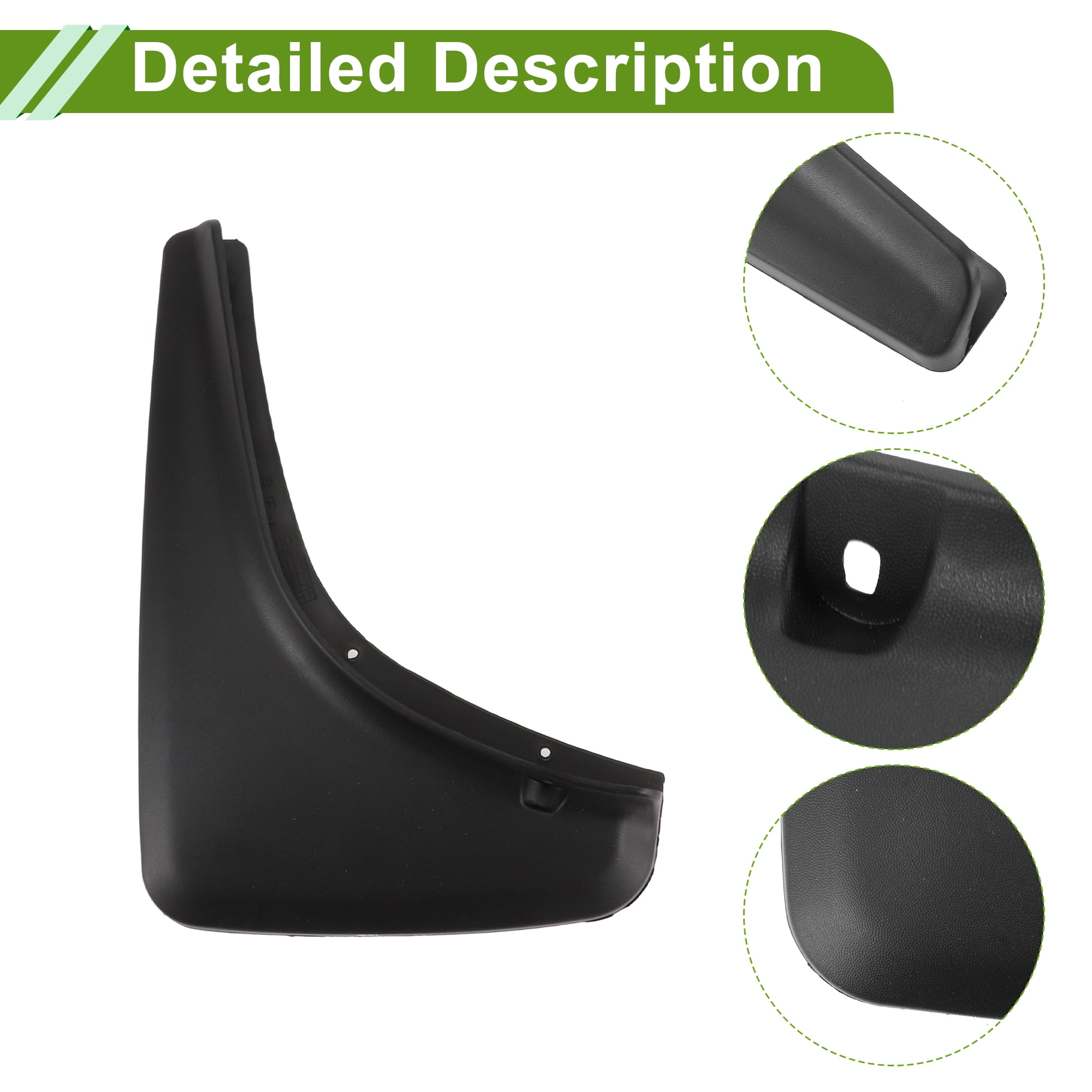 Unique Bargains Mud Flaps Splash Guards for Jeep Cherokee 2014-2018 Front and Rear Mud Guards 1 Set