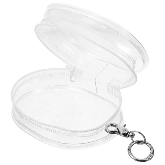 TEHAUX Doll Storage Organizer White Plastic Portable for Travel 1Pack