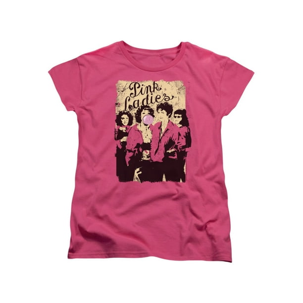 Trevco Grease Movie Pink Ladies Women's TShirt Tee