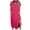 Hot Pink#Plus Size Maxi T Shirt Dress, variant on aohooy Women Summer T Shirt Dress Plus Size Casual Short Sleeve V Neck Maxi Dresses Loose Side Slit Long Dress with Pocket 2026 Purple,XXXXL