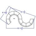 thumbnail image 4 of Flash Furniture Hercules Alon 9 Piece Reception Seating in Black, 4 of 4