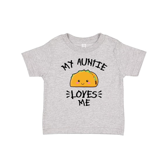 Inktastic My Auntie Loves Me with Taco Illustration Boys or Girls Baby T-Shirt