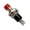 Red, variant on Momentary Push Button Switches Set of 20Pieces with Sturdy Brass Vibranting Color Hat for Various Applications