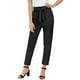 thumbnail image 2 of WILLBEST Pantalones Casuales de Mujer con Cintura Alta, con Cinturón y Lazo, para Comodidad y Estilo Diario Chica, 2 of 5