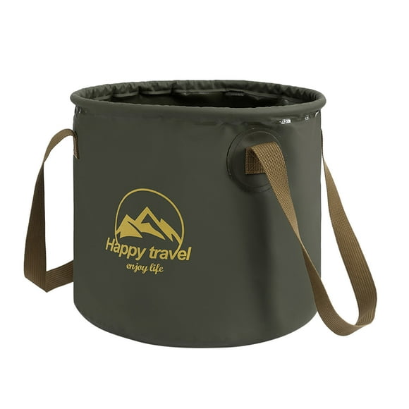 Camping & Hiking Gear Garden Bucket 5 Gallon Water Storage Container for Fishing and Outdoor use Portable Folding Container for Camp Adventures