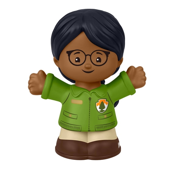 Fisher-Price Little People Park Ranger Girl Figure for Toddlers & Preschool Kids, 1 Toy