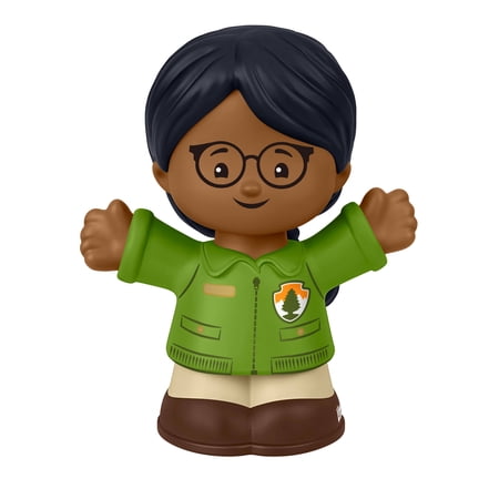Fisher-Price Little People Park Ranger Girl Figure for Toddlers & Preschool Kids, 1 Toy