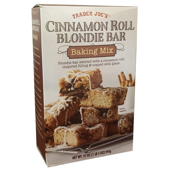 Trader Joe’s Cinnamon Roll Bar Baking Mix, 21 ounces (595 grams)